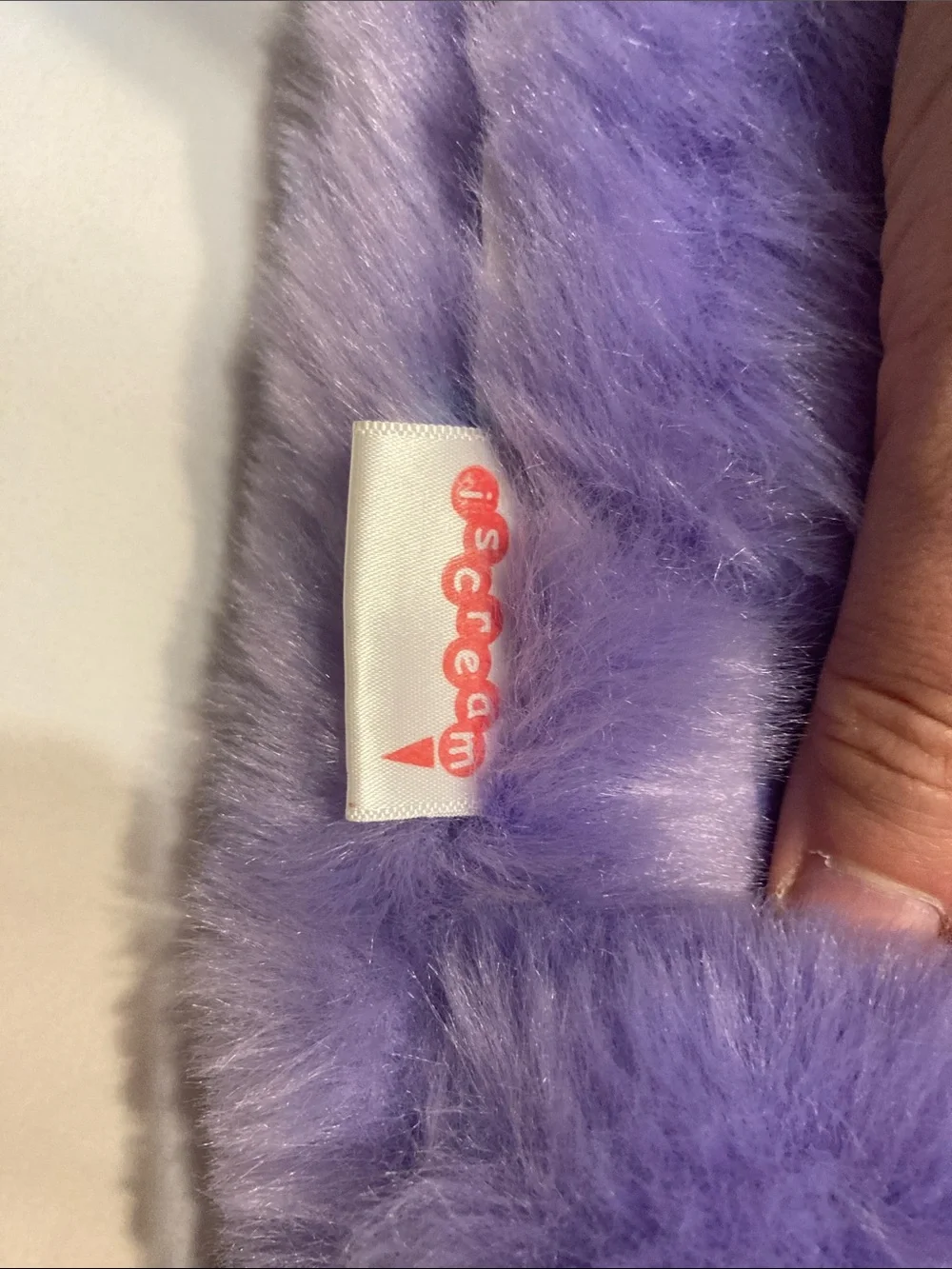 Plush Faux Fur Unicorn Accent Pillow